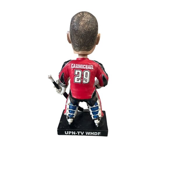 Matt Carmichael Hockey Goalie Bobblehead Figurine With Custom Base & Branding - Picture 2 of 5